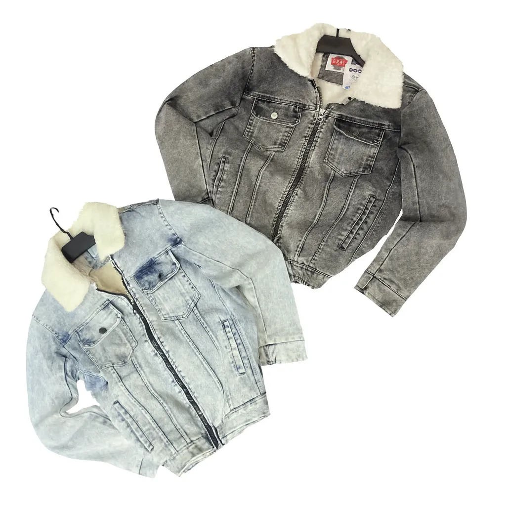 کت لی جین مردانه داخل خز