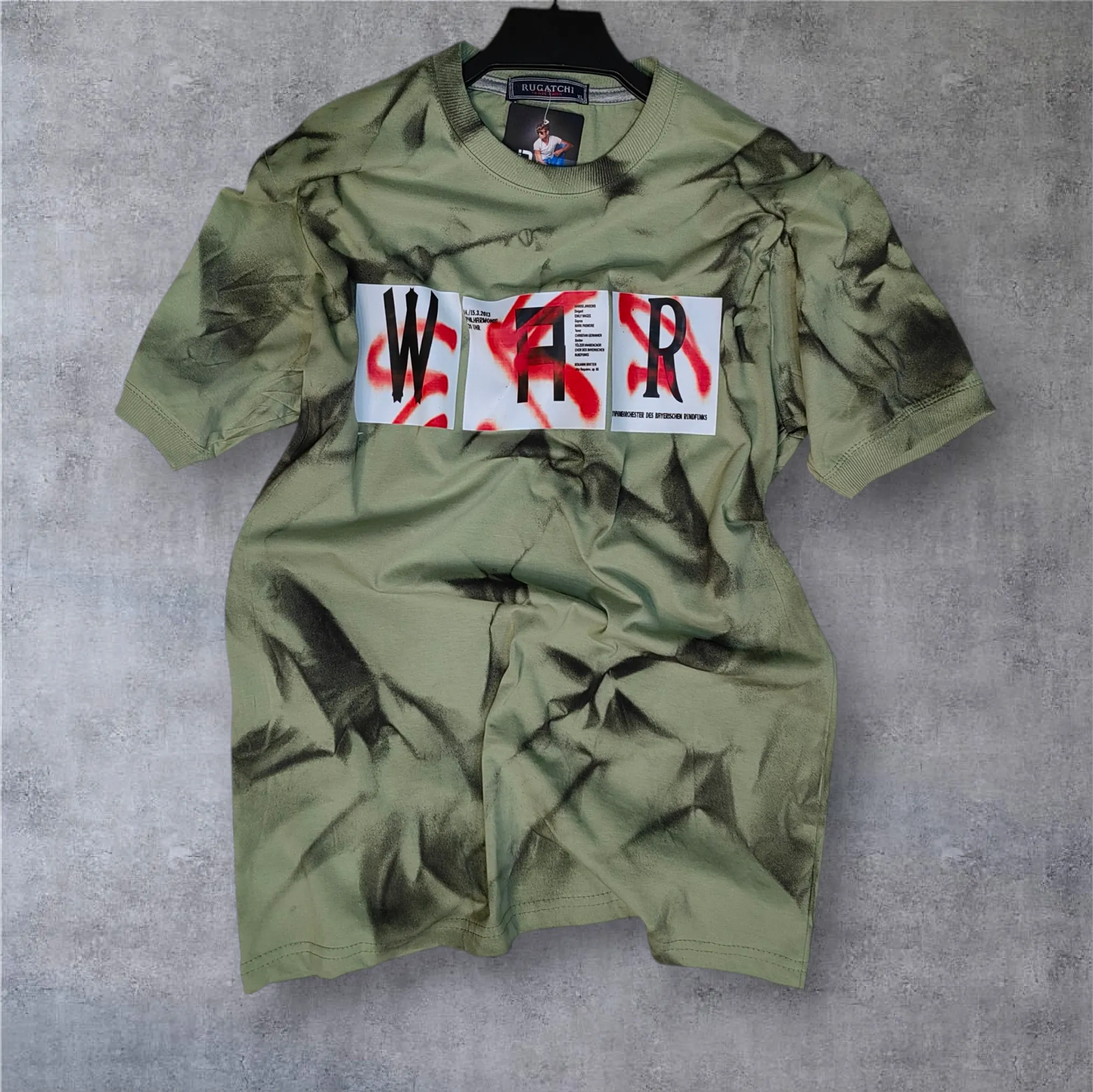 تیشرت مردانه مدل war