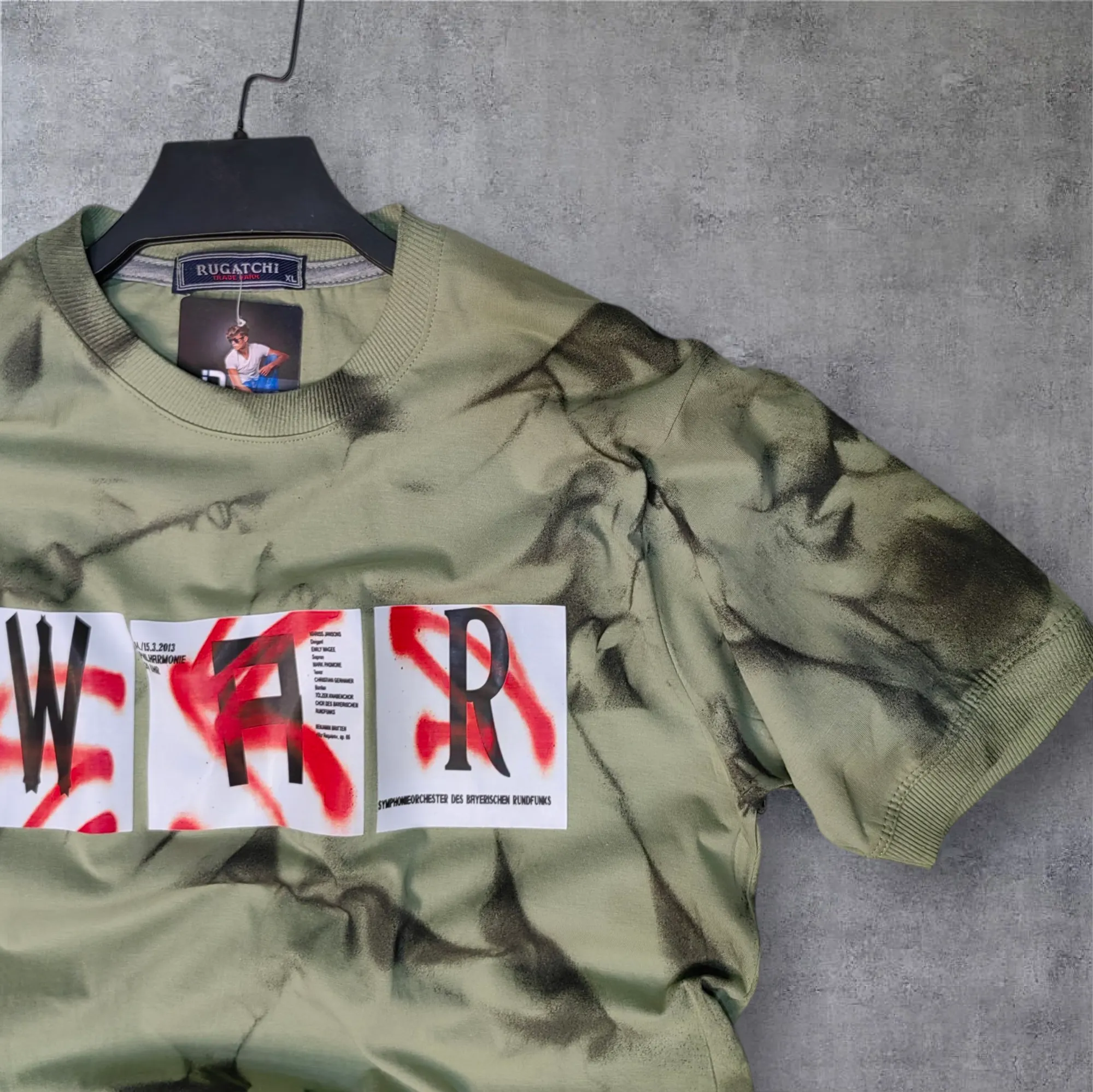 تیشرت مردانه مدل war