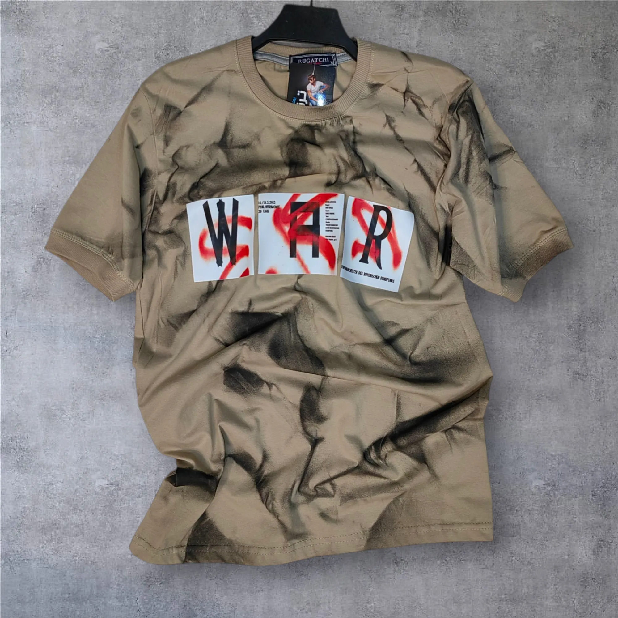 تیشرت مردانه مدل war