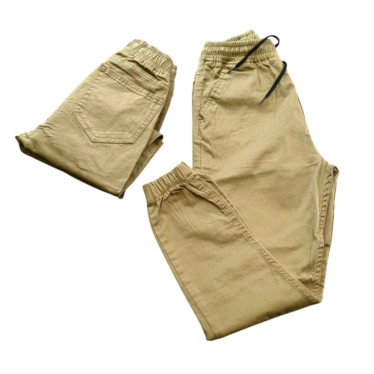 اسلش کتان مردانه رنگ کرم